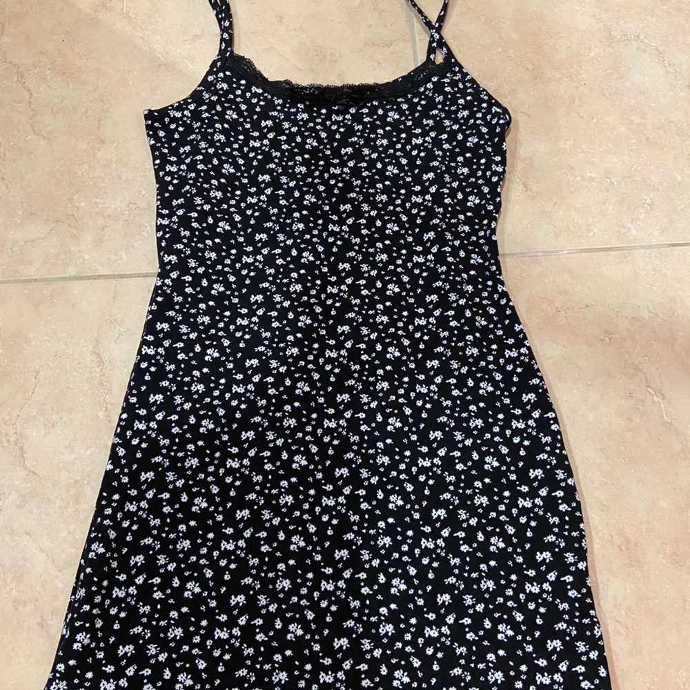 Mini floral dress